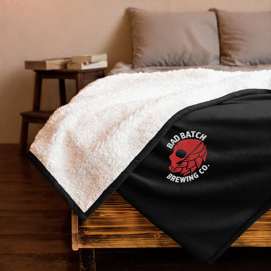 Bad Batch Brewing Company 50" x 60" Premium sherpa blanket